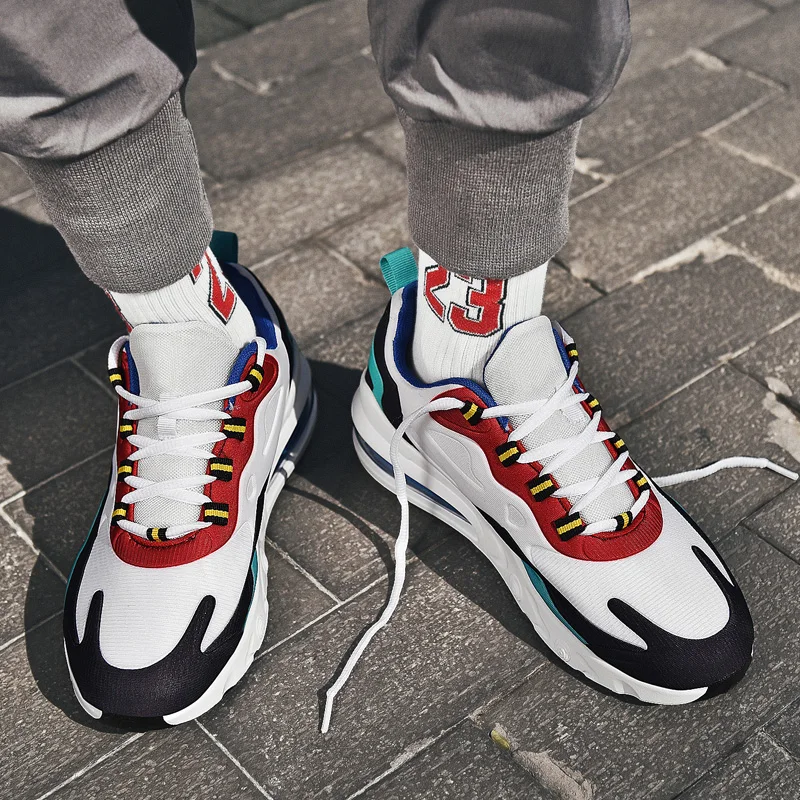 KJEDGB 2020 Platform Sneakers Couple Casual Shoes Men Women Light Comfortable Air Cushion Chunky Sneaker Tenis Masculino Adulto | Обувь