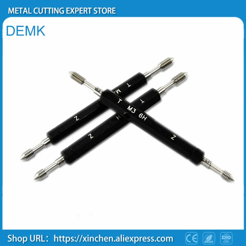 1 шт. высокоточный Калибр для резьбы 6H|screw thread tool|threading toolscrew plug |