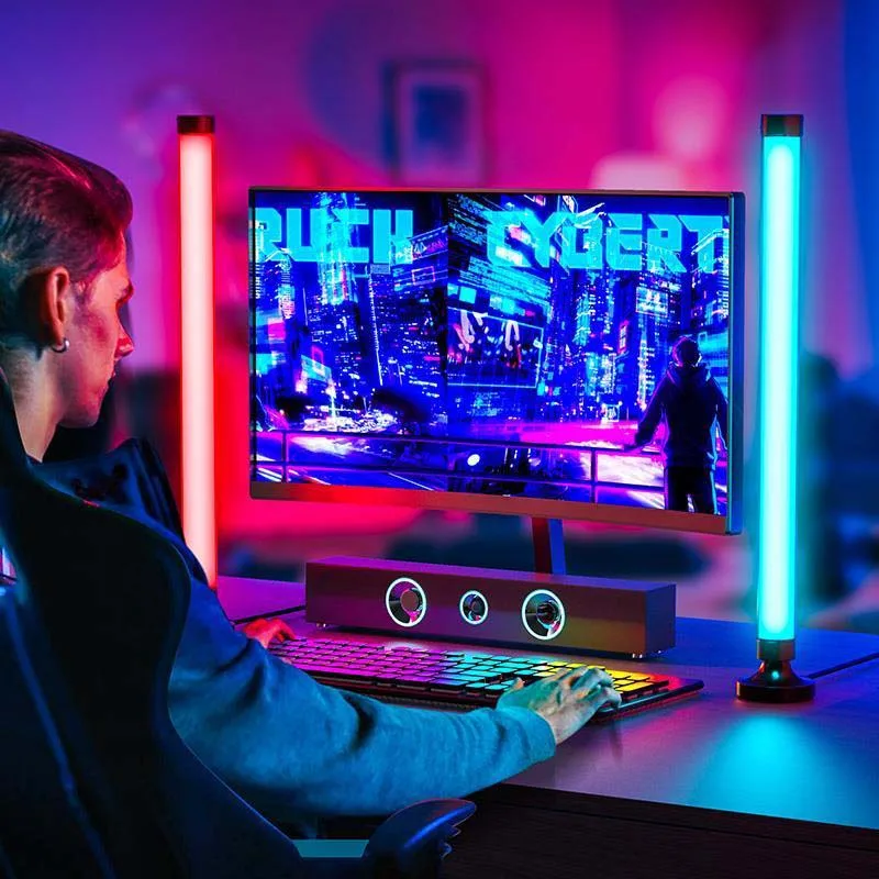 

Photographic Fill Light RGB Stick Lamp Handheld Portable Video Light Colorful Atmosphere Lights LED Flash Lamp USB Powered