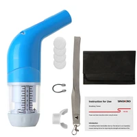handheld breathing trainer exerciser portable lung function improvement respiratory spirometry breath measurement system