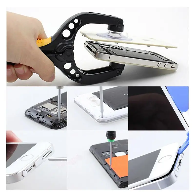 

GTBL 19 in 1 Phone LCD Screen Opening Tool Plier Suction Cup Pry Spudger Repair Kit Set