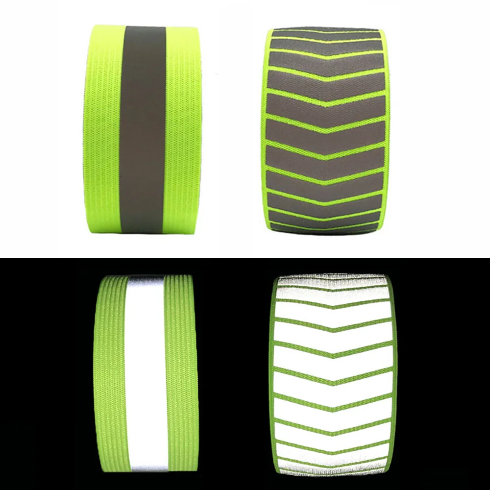 Светоотражающий ремень на руку для велоспорта открытом воздухе ночная