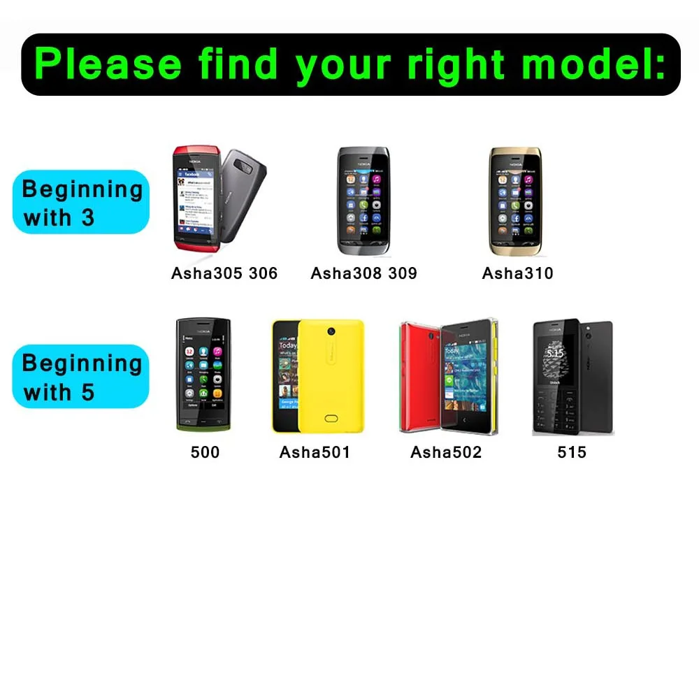 Кожаный чехол книжка для Nokia Asha 305 306 308 309 310 500 501 502 515|Бамперы| |