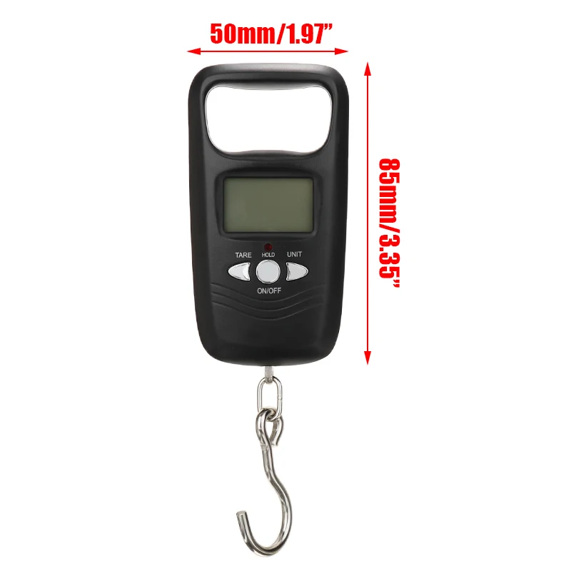 Весы с крючком вес рыбы Мини подвесные весы карманные портативные 50кг ЖК