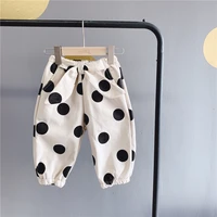 childrens clothing plus velvet harem pants 2019 new autumn and winter girls korean version of the big wave point trousers girls
