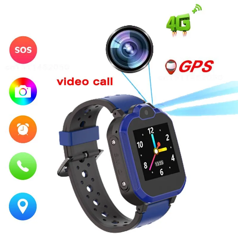 Детские смарт-часы PK Q50 Q90 4G Wi-Fi GPS-трекер детские часы для телефона с видеозвонками