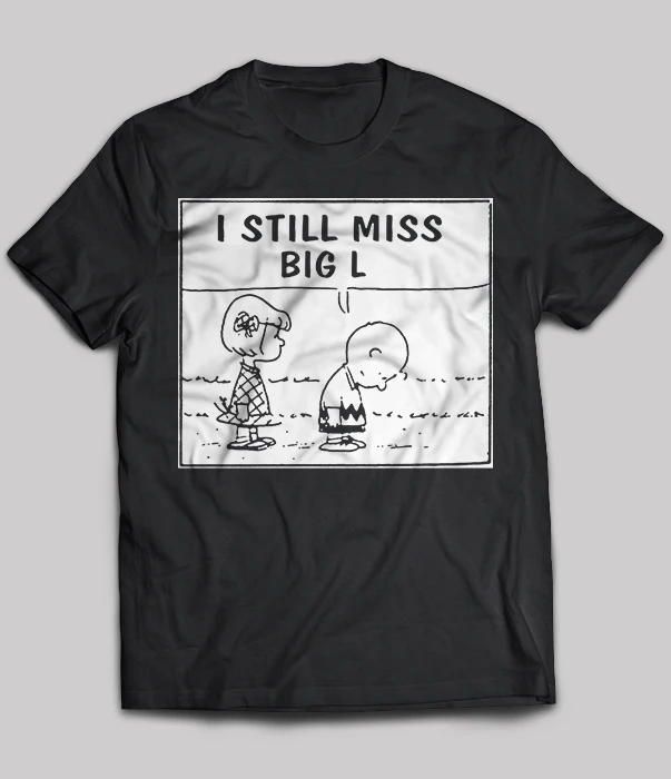 Футболка I Still Miss Big L | Мужская одежда
