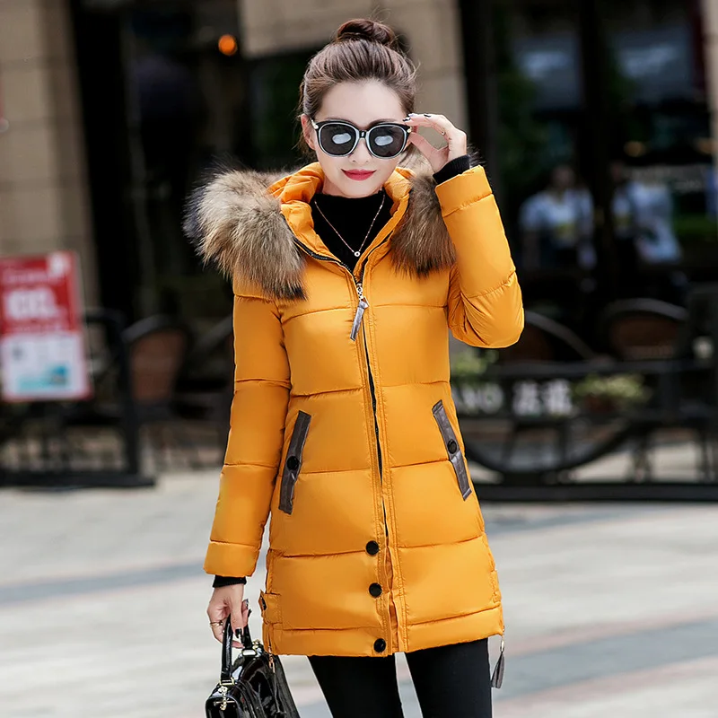 2020 Real Fur Winter Jackets Women Down Parka Natural Raccoon Collar Warm Female Outerwear Coat Parkas | Женская одежда