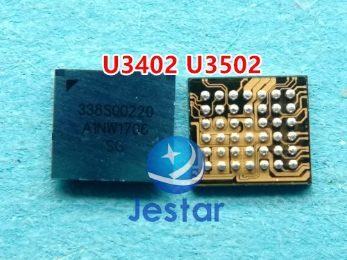 10 шт. новый оригинальный U3402 U3502 маленький аудио динамик усилитель IC 338S00220 для iphone 7