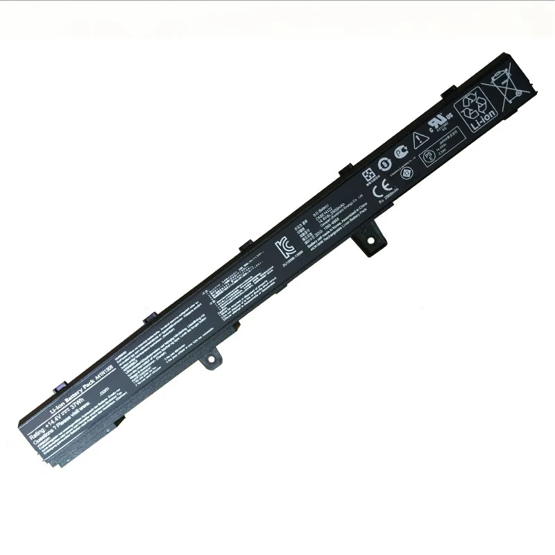 Оригинальный аккумулятор A31N1319 A41N1308 для ноутбука ASUS YU12008 13007D X451CA X551CA SX024H 14 4 V