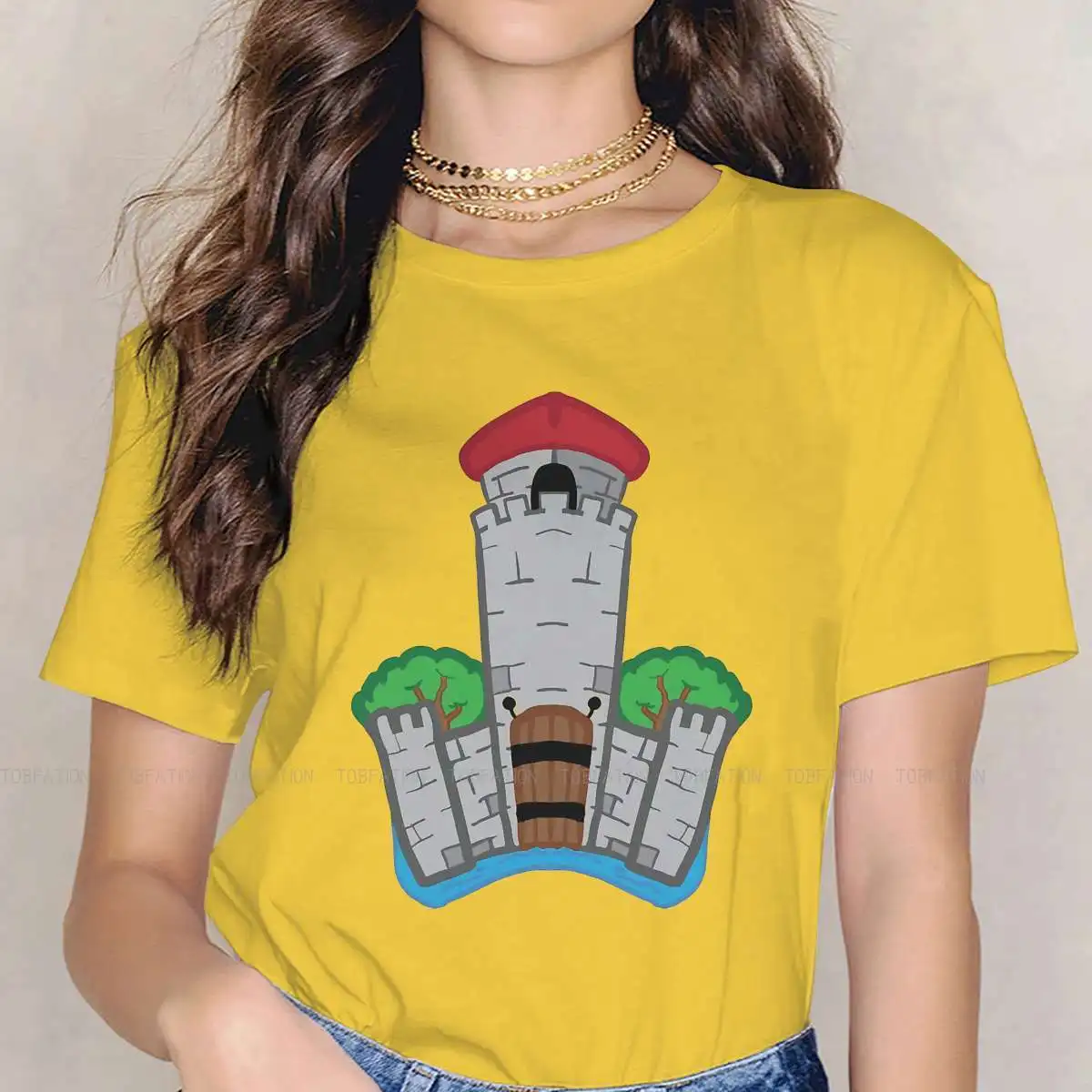 Stronghold 100% Cotton TShirts Donghold Strong Hold Distinctive Girl T Shirt Hipster 5XL