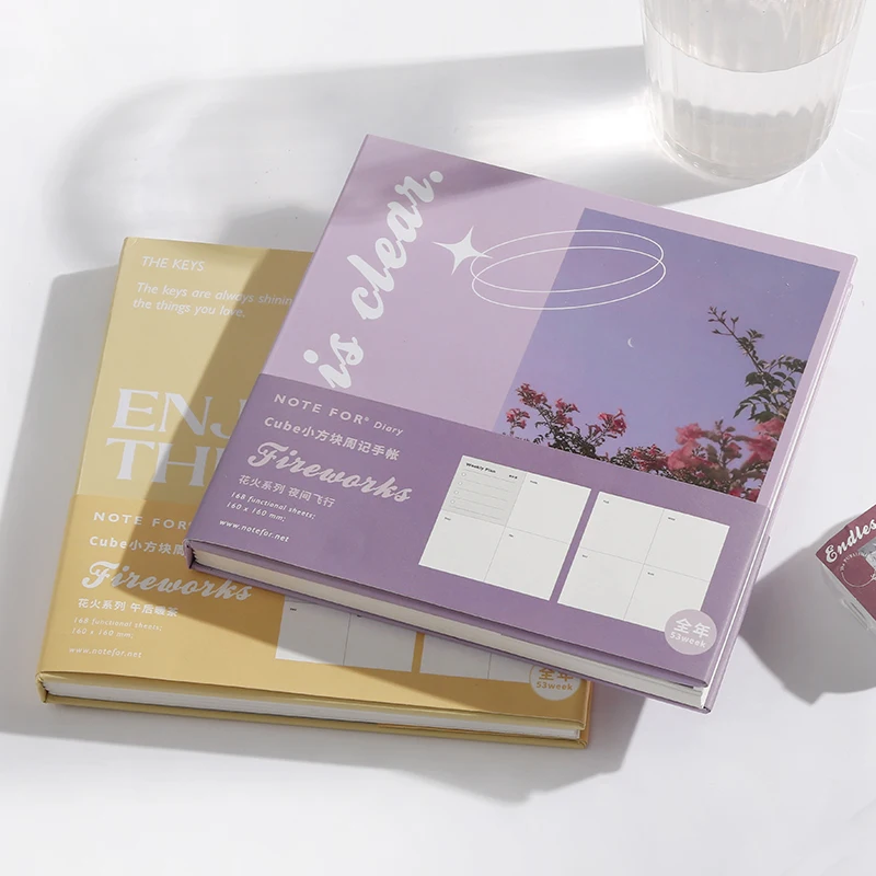 

Блокноты для девочек, Еженедельный планировщик 2022, винтажный журнал, список дел, канцелярские принадлежности, блоки для скетчей, школьные а...