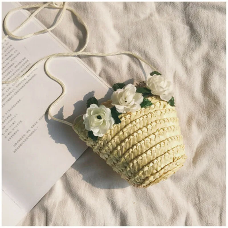 Новые модные плетеные сумки через плечо соломенные летние женские Пляжная