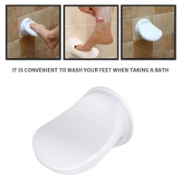 bathroom wall mounted shower foot rest shaving leg step aid grip holder pedal shower foot pedals