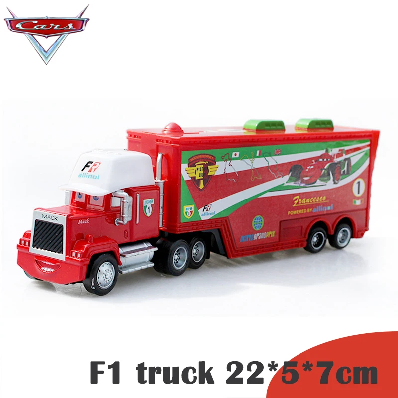 Коллекция автомобилей дядюшка Мак из м/ф Disney Pixar в масштабе 1:55