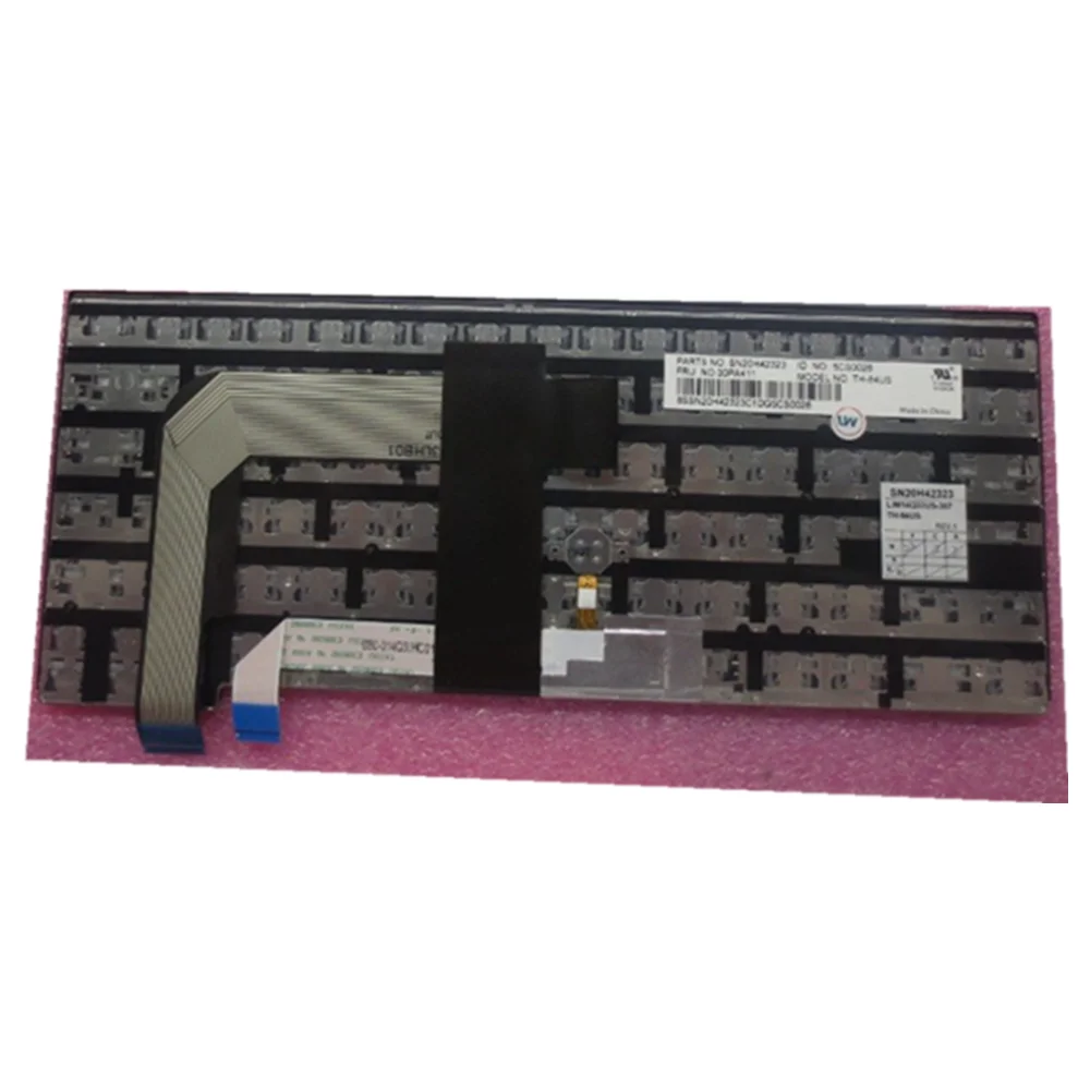Новинка/оригинальный английский Thinkpad T460S S2 13 2nd без подсветки Teclado 00PA411 00PA493 SN20H42323 |