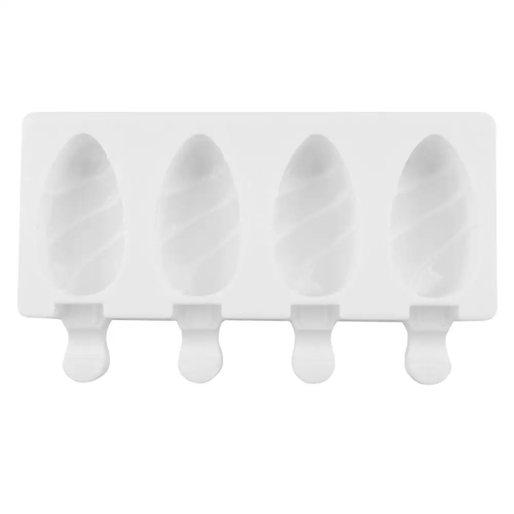 Домашние пищевые силиконовые формы для мороженого Поп 3 легкой без палочек BPA