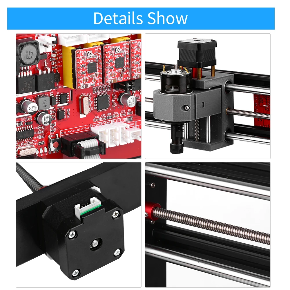 Обновленная версия лазерного гравировального станка CNC 30*18 PRO управление GRBL