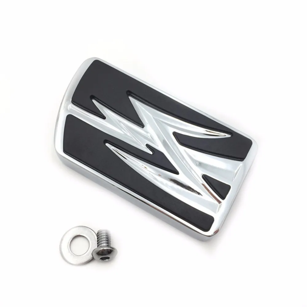 Aftermarket мотоцикл молния большой педаль тормоза колодки для Harley Davidson 2012 позже Dyna