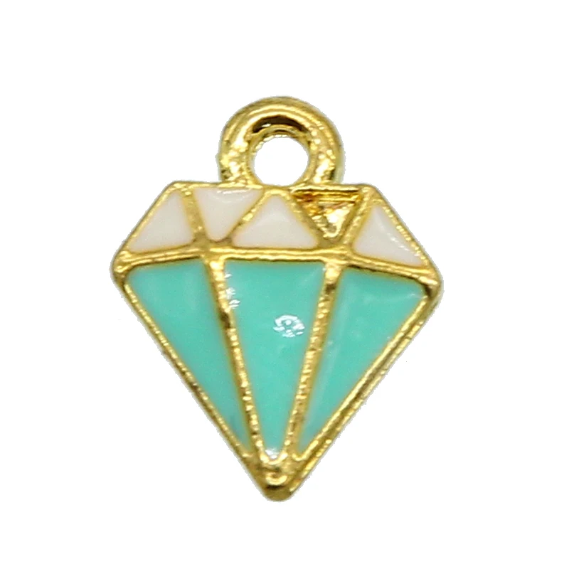 10 шт. Шестигранная подвеска с подвеской из кристаллов может использоваться для