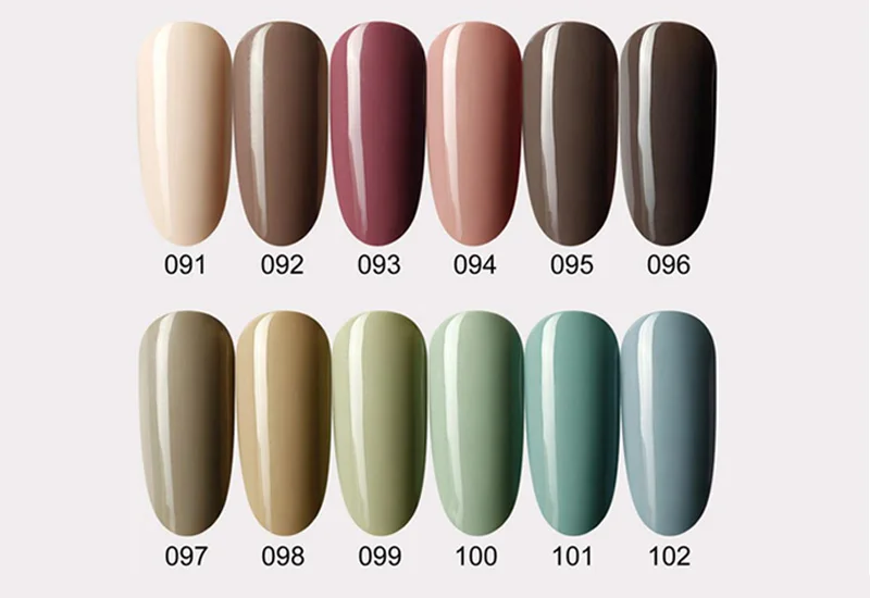 MSHING99 УФ-гель для ногтей чистый Color49-54 6 шт./лот гибридные лаки для ногтей маникюр постоянного эмали гель для дизайна ногтей УФ Цвета