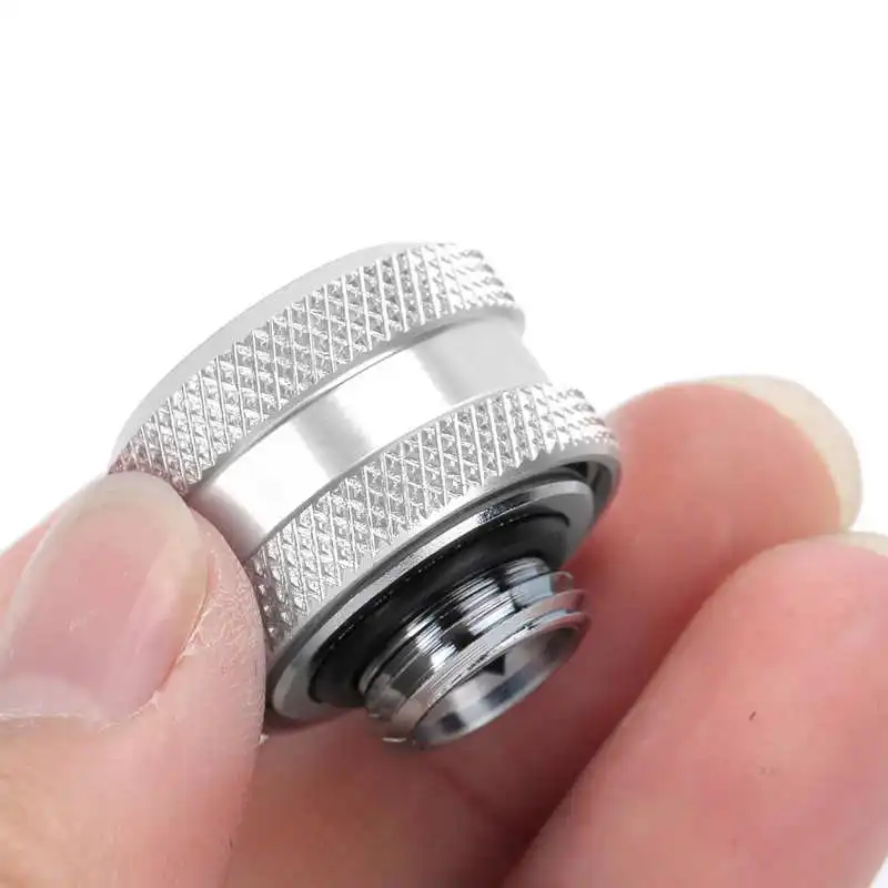 Быстроразъемный соединитель G1/4 фитинги с внешней резьбой для компьютера жесткая