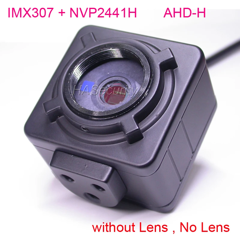 Бокс-стиль фотоаппарата AHD-H 1/2.8 &quotSONY STARVIS IMX307 CMOS + NVP2441 встроенный IRCut фильтр OSD