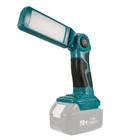 Светодиодный прожсветильник 12 Вт, 14,4-18 в, для наружного освещения Makita BL1430, BL1830, литиевая батарея, USB, для наружного освещения с USB