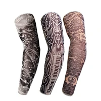 new fashion tattoo sleeves arm warmer unisex uv protection outdoor temporary fake tattoo arm sleeve warmer sleeve mangas