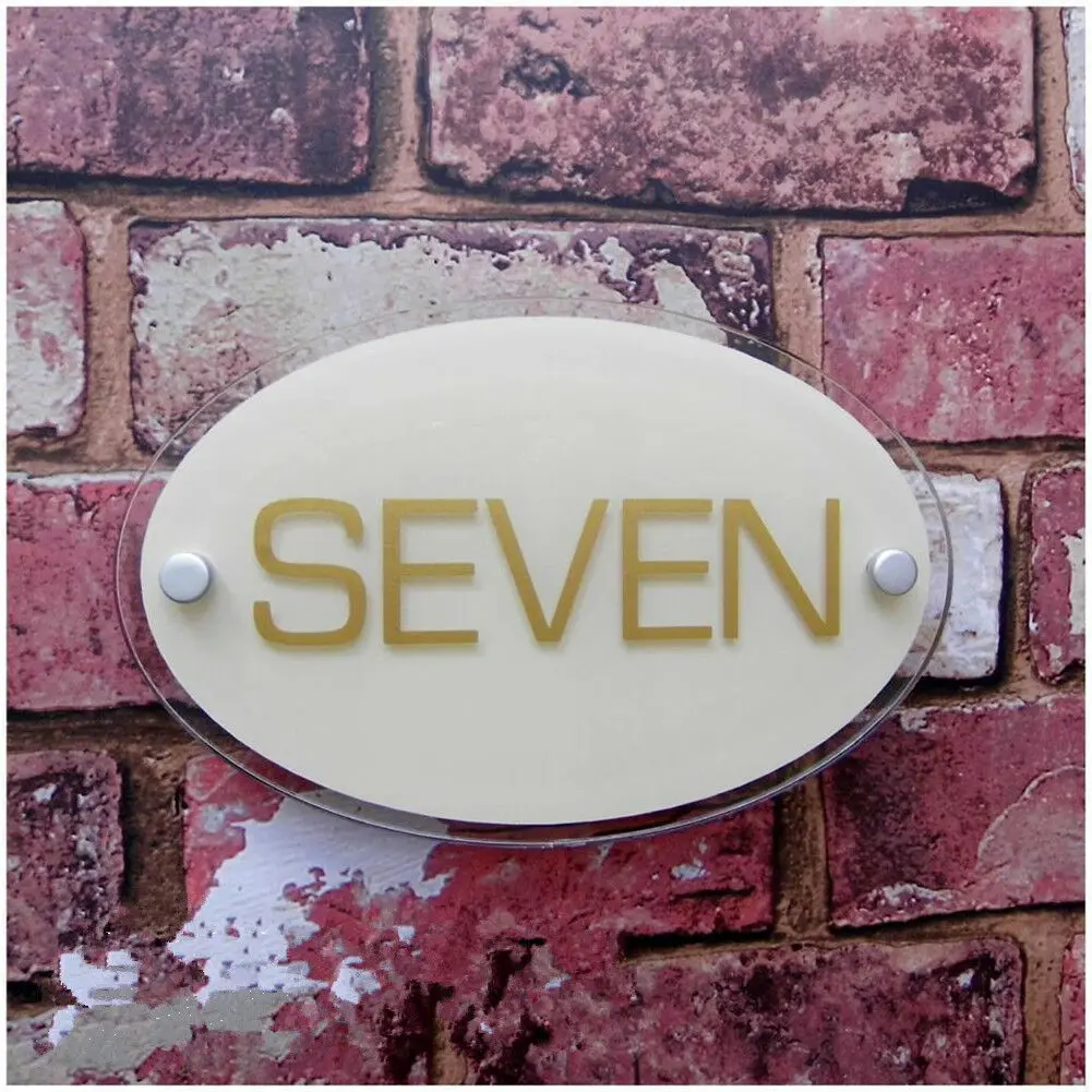 Под заказ современный Фотофон номер двери уличный адрес|Дверные таблички| |