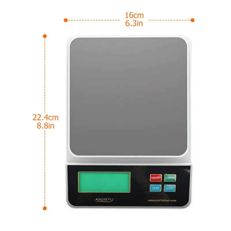 

1g-5kg Waterproof Rechargeable Coffee Drip Scale Digital Scale Digital LED Display Kitchen Scales Measuring Tools Accessories