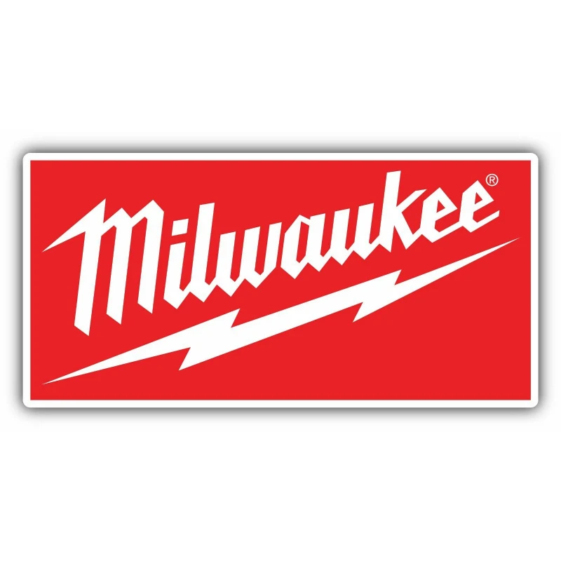 Бутиковые наклейки Milwaukee Tools наклейка из ПВХ США красная для фотобокса внешние
