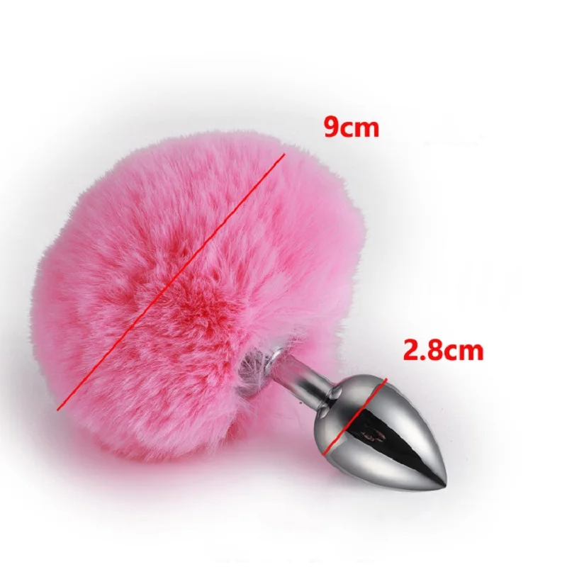 Металлическая Анальная пробка кролика фаллоимитатор аксессуары для простаты