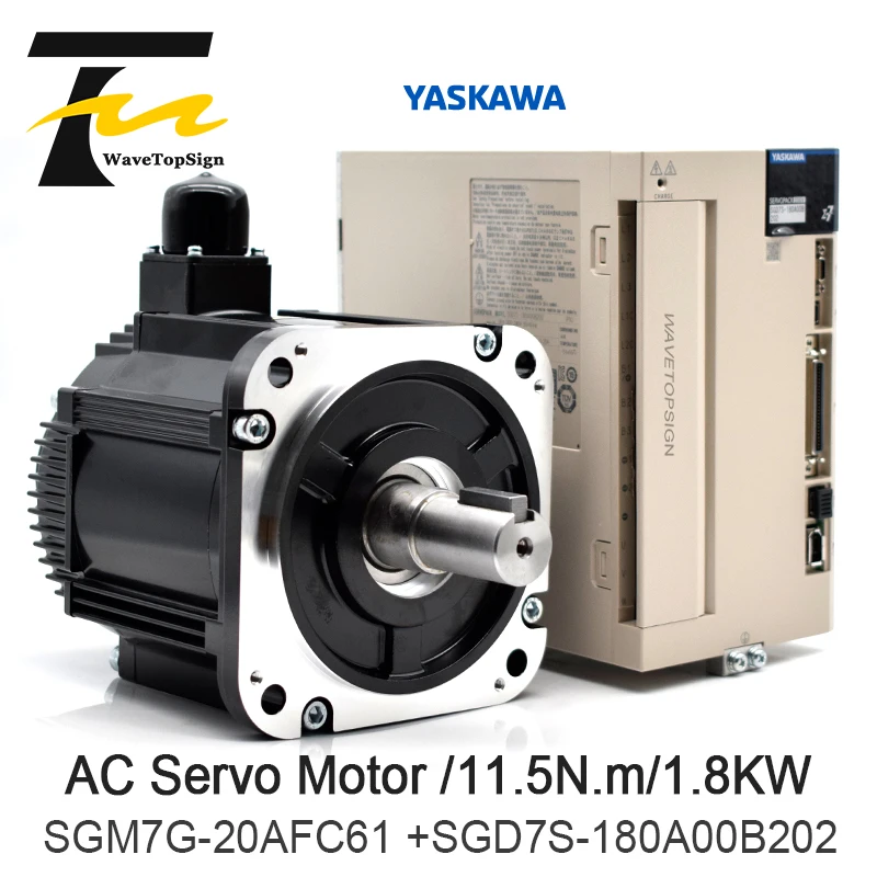 Серводвигатель Yaskawa осветительная лампа скорость драйвера 1500 об/мин крутящий