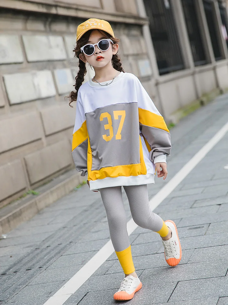 Одежда для девочек-подростков Осенняя детская одежда наряд Снова в школу девочек