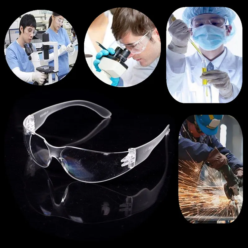 1x защитные очки на рабочем месте для лаборатории глаз| |