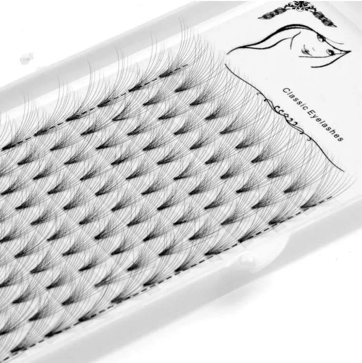 Ресницы из синтетических волос 10D невидимые ручной работы|Накладные ресницы| |