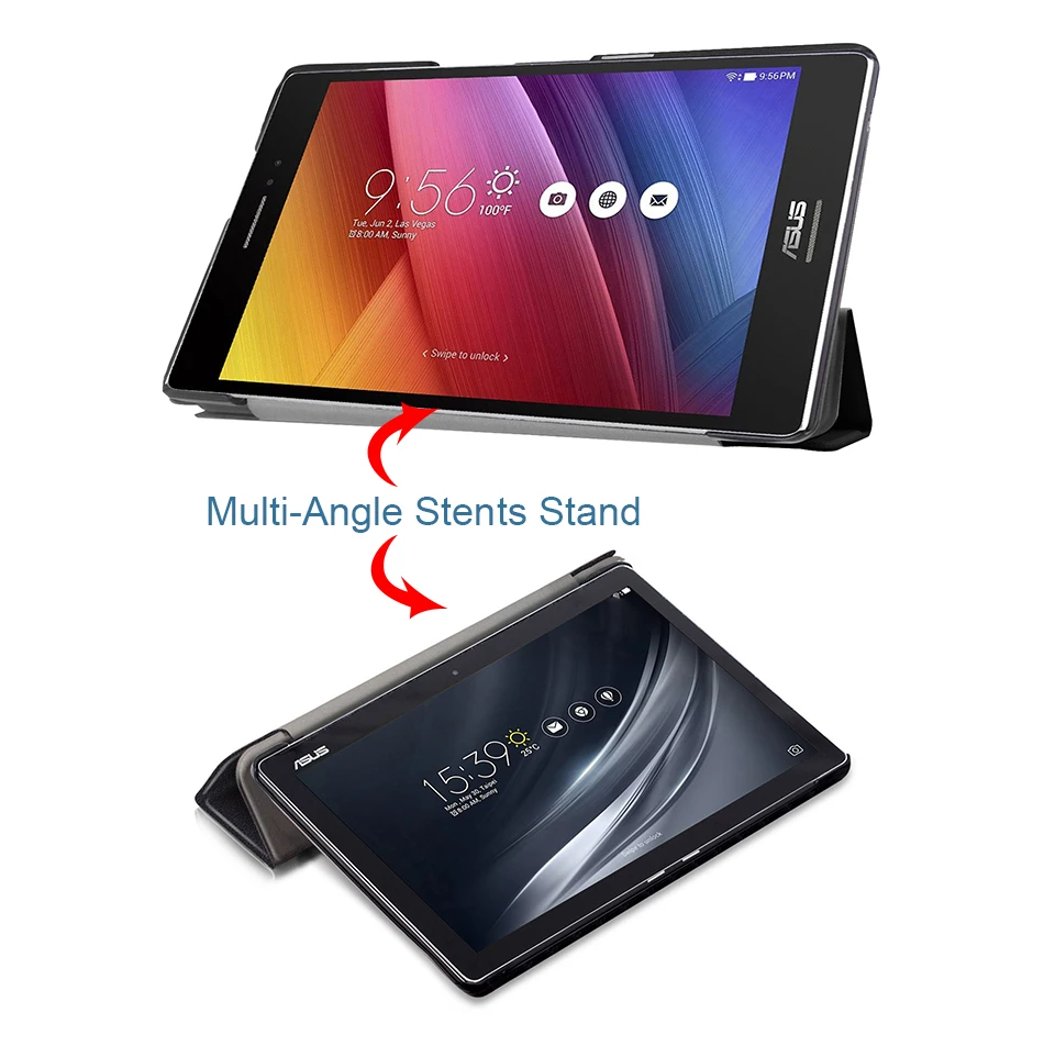 MTT чехол из полиуретановой кожи для планшета для Asus Zenpad 8,0 дюймов Z380 Z380C Z380KL Z380KNL Z380M откидная подставка смарт-чехол 8 ''защитный чехол