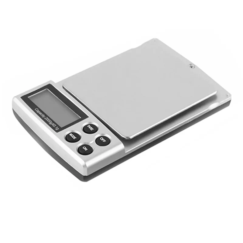

2000g x 0.1g Digital Scale Jewelry Gold Silver Coin Grain Gram Pocket Size Herb