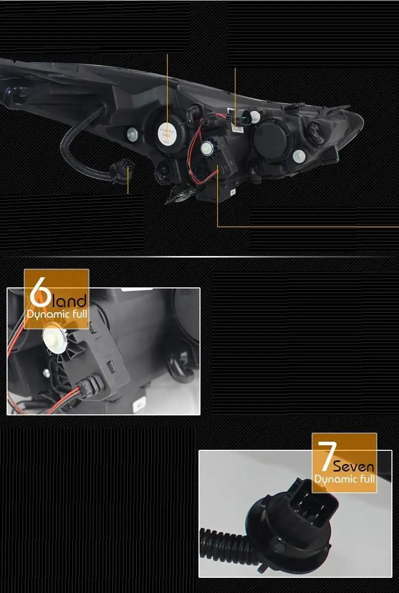 Автомобильные Внешние Luces Neblineros Para Автомобильные светодиодные Drl фары Задние Автомобильные фары в сборе 12 13 14 15 для hyundai Elantra