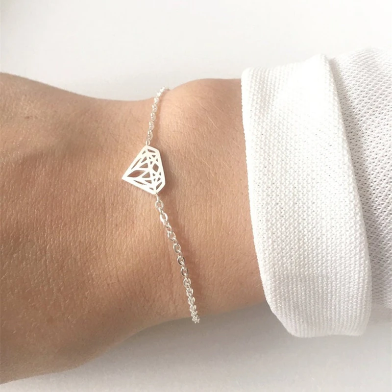 Браслет из нержавеющей стали для мужчин и женщин ювелирное изделие с