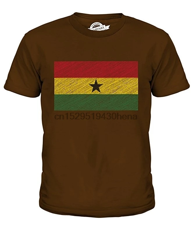 Фото Футболка унисекс с изображением флага Ганы карася футболка для мужчин и женщин