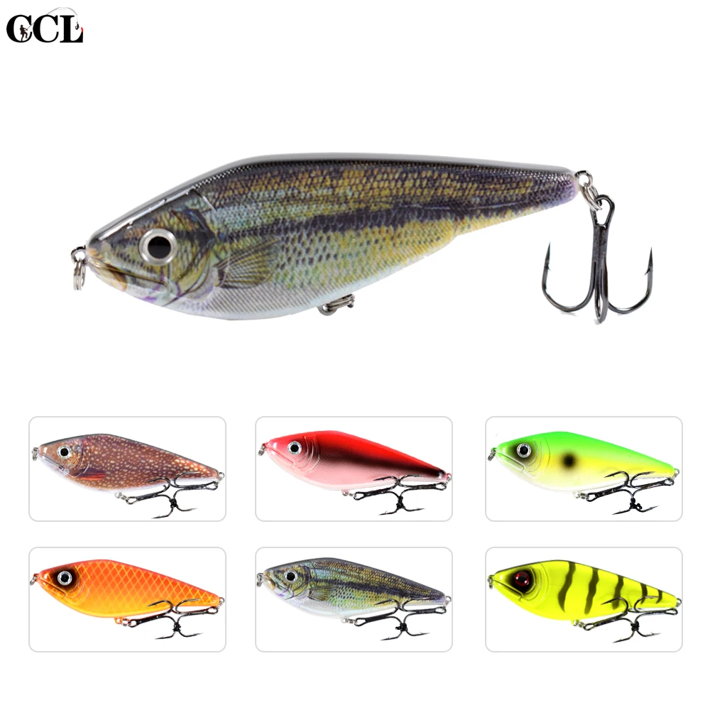 

CCLTBA 3,5 дюйма, 2 дюйма, 6 г, приманки для рыбной ловли, мускусный Джеркбейт, приманка для подвешивания