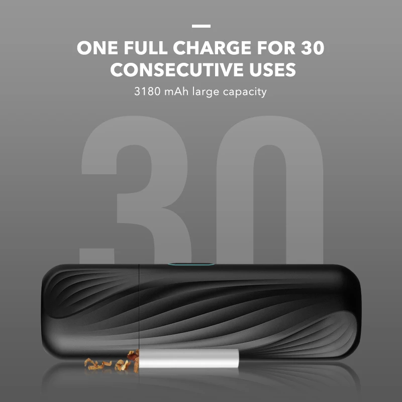 Электронная сигарета CIGRIG не сжигающая тепло 3180 мА/ч низкотемпературный картридж