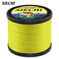 siechi strong 300m 500m 1000m 8 strand weaves pe braided fishing line multifilament 20lb 30lb 40lb 50lb 60lb 72lb 88lb