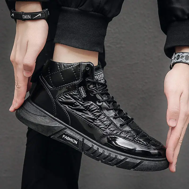 

Кроссовки Runnung мужские теннисные, безопасные Эспадрильи с высокой подошвой, модная теннисная обувь в стиле аниме, Sho 636B