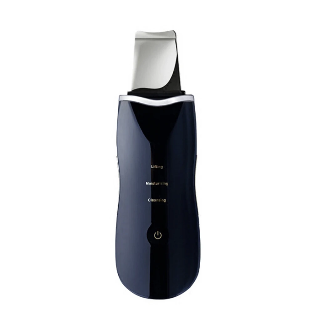 Ultrasonic Skin Scrubber Skin Peeling Extractor Facial Deep Cleaning Beauty Device+ Skin Care Rejuvenation Nano Face Steamer