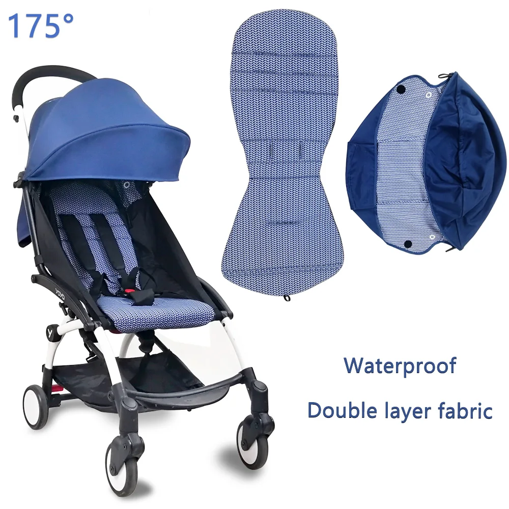 

Оригинальные аксессуары для коляски 175 градусов для Babyzen Yoyo Yoya, чехол от солнца на сиденье, задний карман на молнии, капюшон и матрас