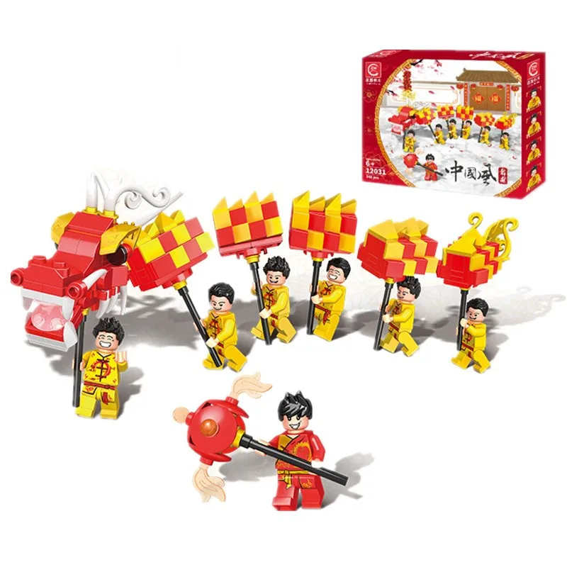 Китайские традиционные уличные кирпичики город строительные блоки 2020