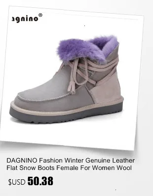 DAGNINO Lovers/ г. Модная замшевая женская зимняя повседневная обувь женские теплые плюшевые рабочие зимние ботинки женские большие размеры 35-48